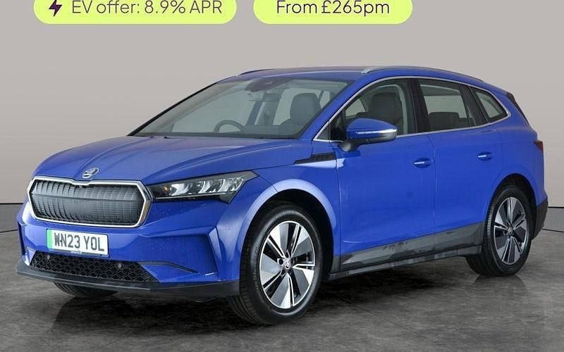 Used Skoda Enyaq iV ecoSuite 150 kW (204 HP) 2023 Blue SUV
