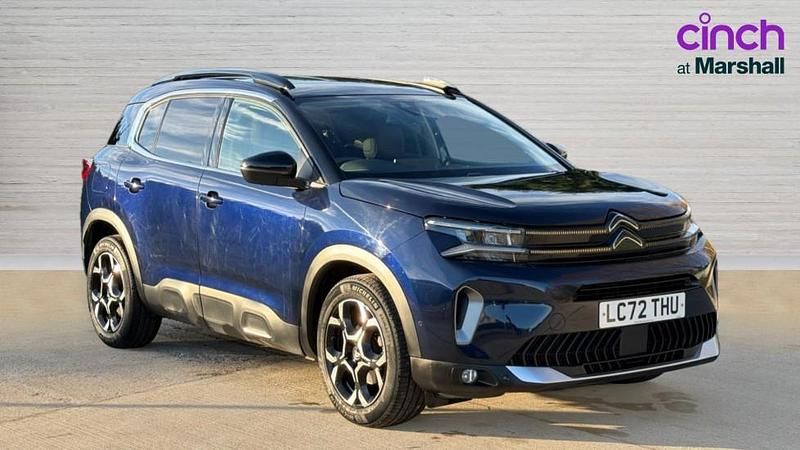 Blue Used 2022 Citroën C5 Aircross PureTech SUV | £16,528 (Fair price) - Image 1/4