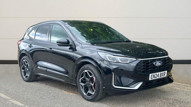 Black Used 2024 Ford Kuga ST-Line X SUV | £29,875 (Expensive) - Image 1/4