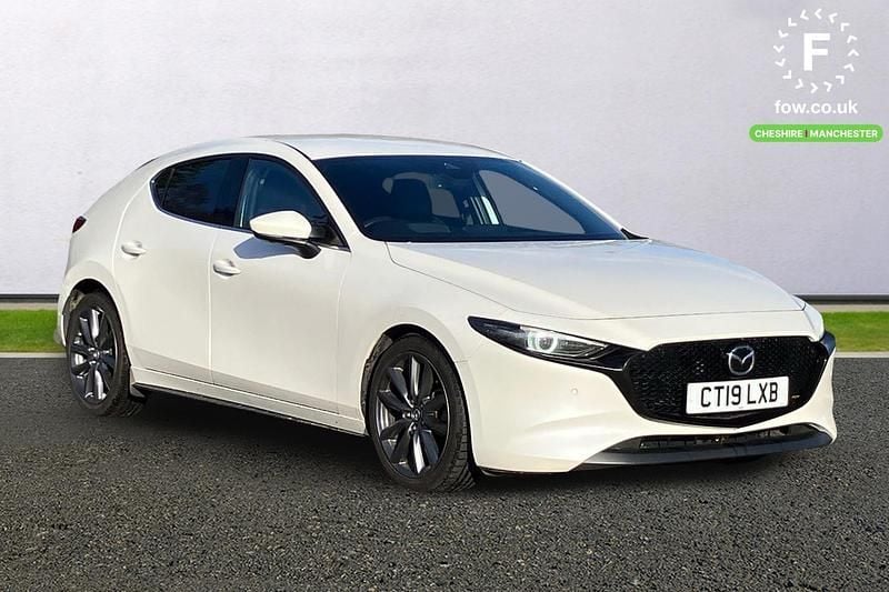 White Used 2019 Mazda 3 Inclusive Hatchback | £14,799 (Fair price) - Image 1/3