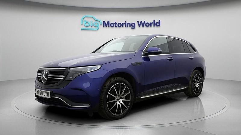 Used Mercedes EQC400 AMG line 300 kW (408 HP) 2020 Blue SUV