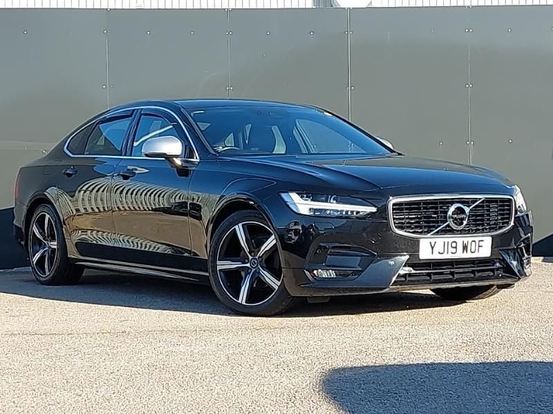 Black Used 2019 Volvo S90 R-Design Sedan | £17,498 (Fair price) - Image 1/4