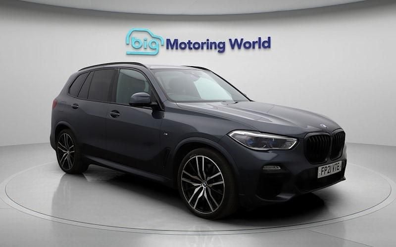 Used 2021 BMW X5 M Sport SUV | £36,800 (Good price) - Image 1/4