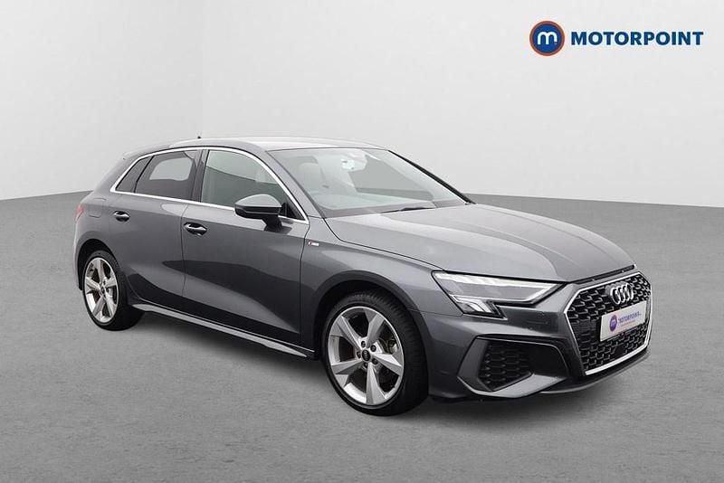 Grey Used 2024 Audi A3 e-tron S-Line Hatchback | £23,999 (Fair price) - Image 1/4