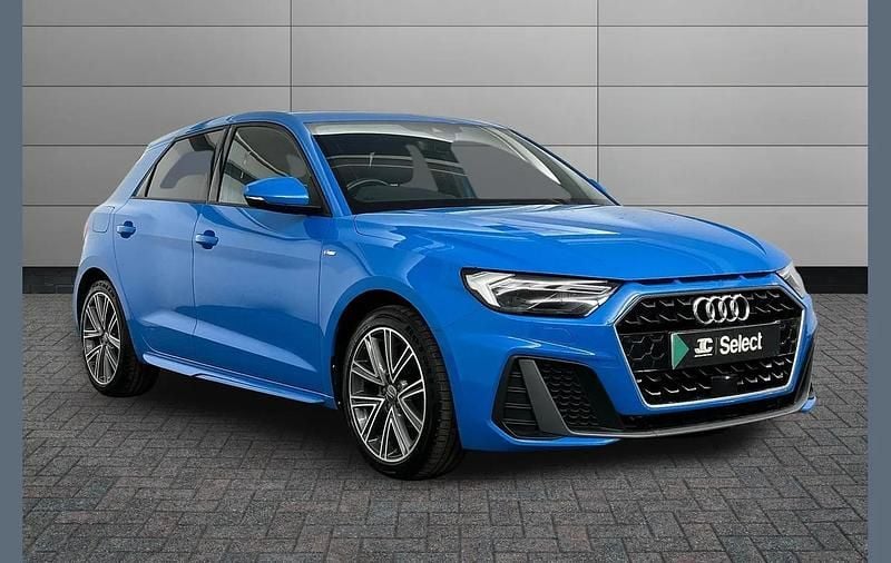 Used Audi A1 S-Line 94 HP (69 kW) 2020 Blue Hatchback