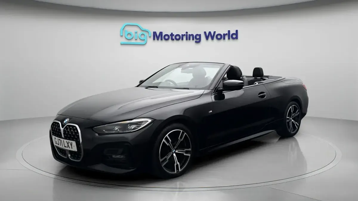 Used BMW 420 M Sport 190 HP (139 kW) 2021 Black Cabriolet