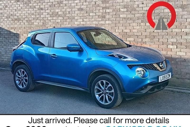 Used Nissan Juke Tekna 117 HP (86 kW) 2019 Blue SUV