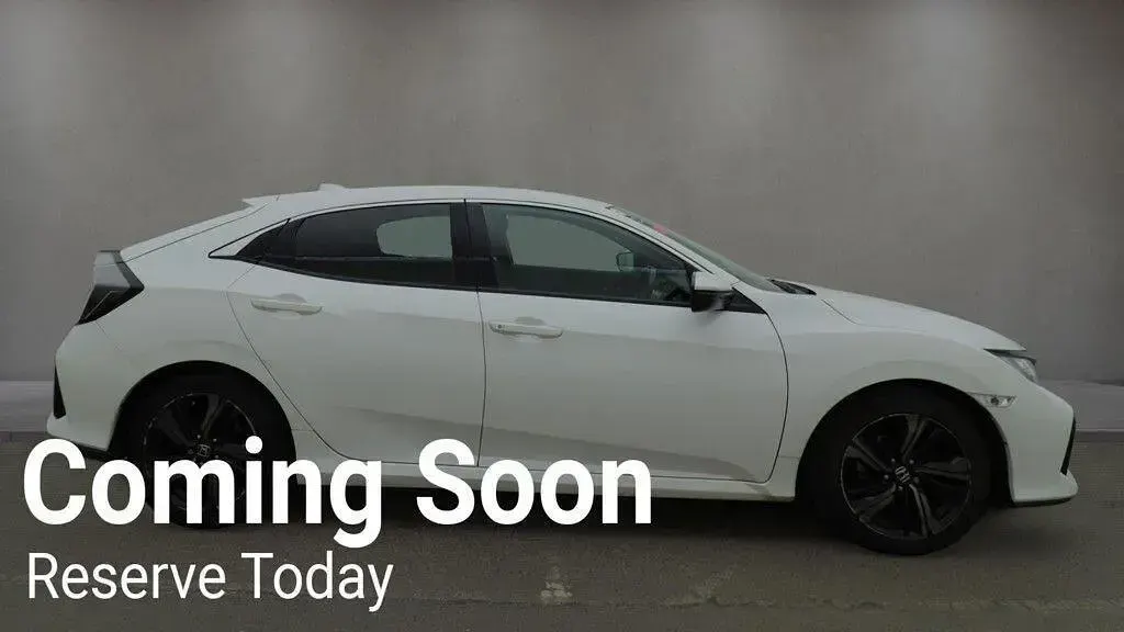 Used Honda Civic SR 126 HP (92 kW) 2018 White Hatchback