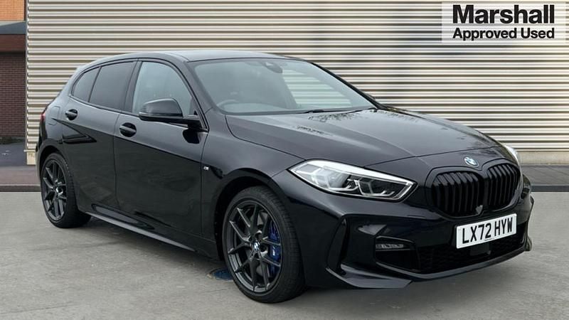 Used BMW 118 M Sport 136 HP (100 kW) 2022 Black Hatchback