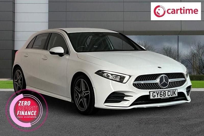 White Used 2018 Mercedes A200 AMG line Hatchback | £15,718 (Good price) - Image 1/4
