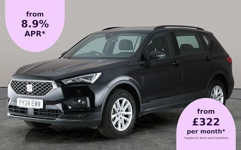 Black Used 2024 Seat Tarraco SE SUV | £22,257 (Fair price) - Image 1/2
