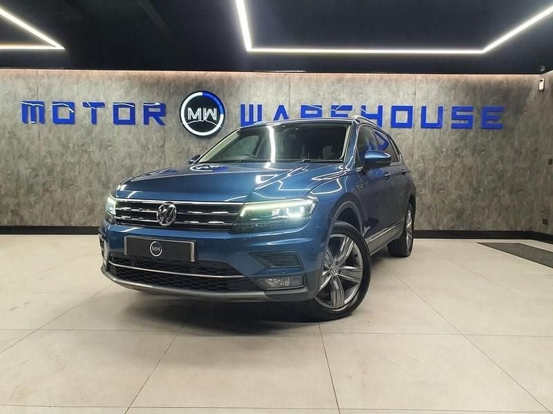 Blue Used 2020 VW Tiguan Allspace SEL SUV | £18,990 (Fair price) - Image 1/4