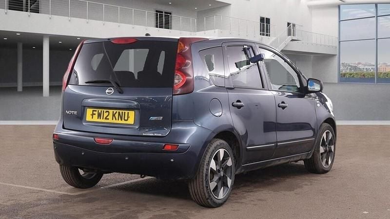 Used Nissan Note N-TEC 90 HP (66 kW) 2012 Blue Hatchback