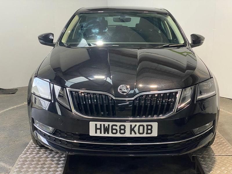 Used Skoda Octavia SE L 150 HP (110 kW) 2018 Black Hatchback