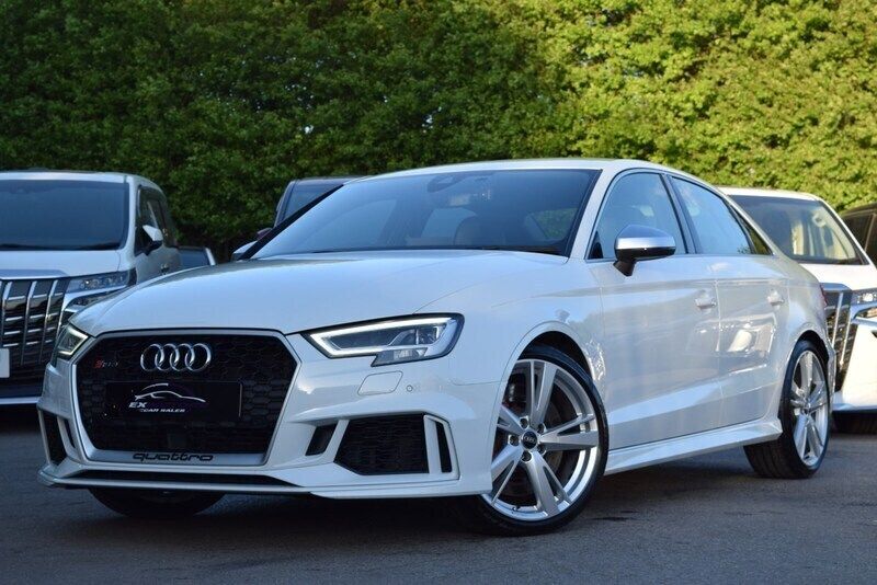 Metallic white Used 2018 Audi RS3 Sport Hatchback | £26,995 (Good price) - Image 1/4