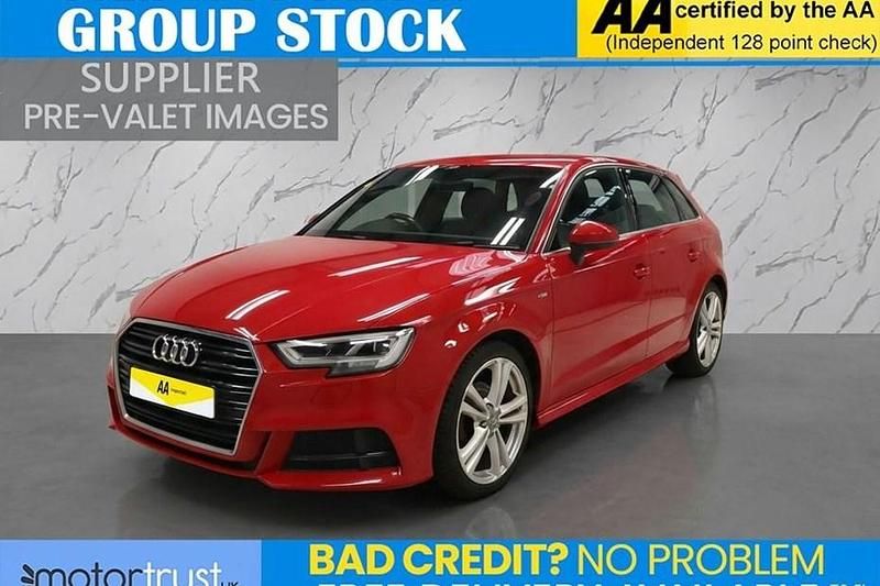 Begagnad Audi A3 S-Line 150 HK (110 kW) 2018 Sedan