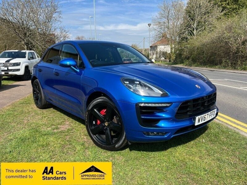 Blue Used 2017 Porsche Macan GTS Chrono SUV | £27,995 (Expensive) - Image 1/4