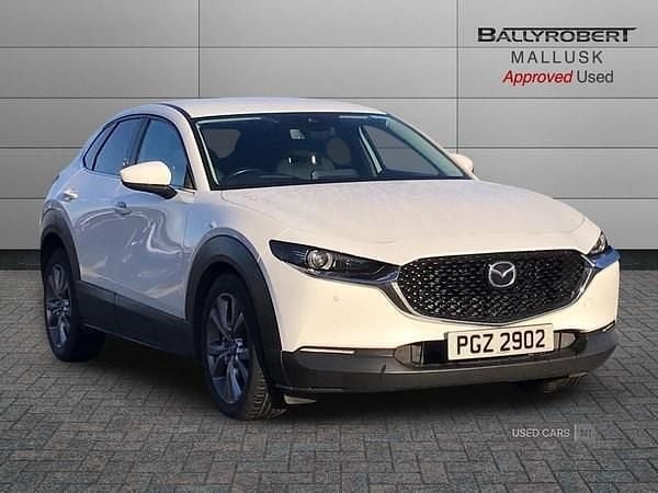 White Used 2020 Mazda CX-30 Inclusive SUV | £12,495 (Fair price) - Image 1/4