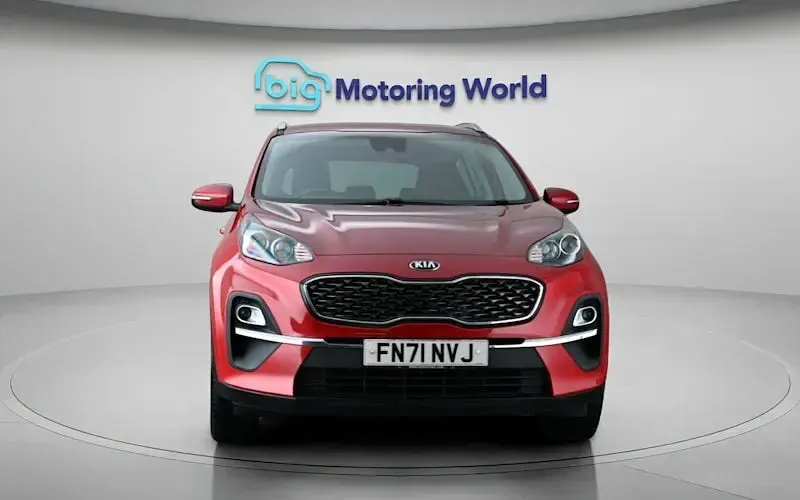 Used Kia Sportage 136 HP (100 kW) 2021 Red SUV