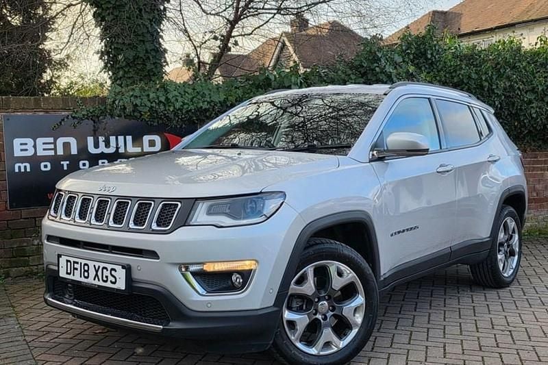 Used Jeep Compass Limited 140 HP (102 kW) 2018 Silver SUV
