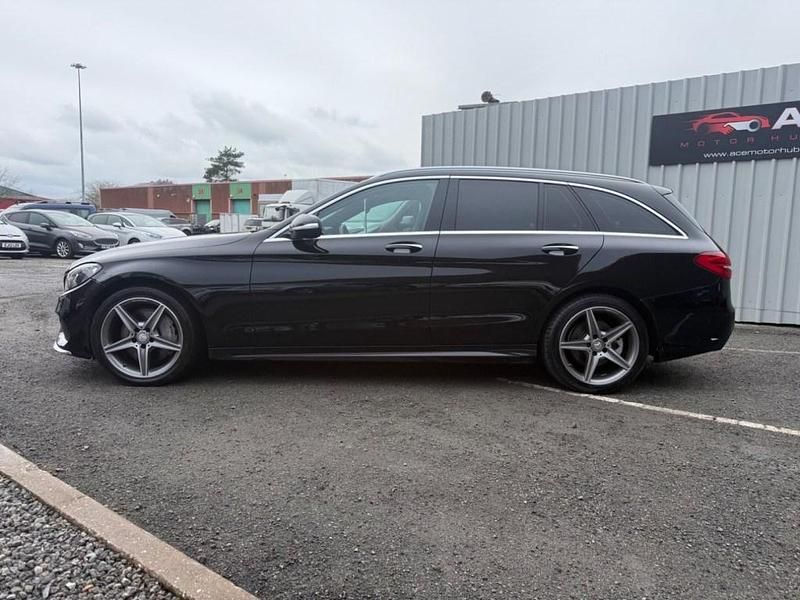 Used Mercedes C300 AMG Line Premium Plus 2015 Black Estate