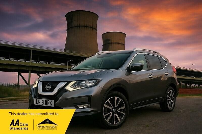 Grey Used 2018 Nissan X-Trail N-Connecta SUV | £12,990 (Good price) - Image 1/3