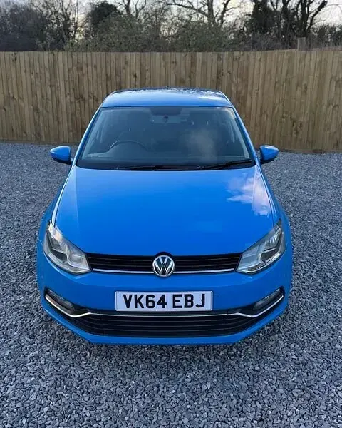 Used VW Polo SEL 90 HP (66 kW) 2014 Blue Hatchback