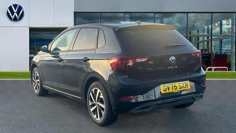 Used VW Polo Match 95 HP (69 kW) 2025 Black Hatchback