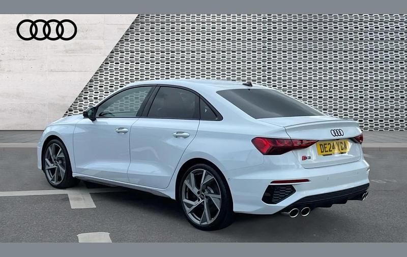 Used Audi S3 Black Edition 306 HP (225 kW) 2024 White Sedan