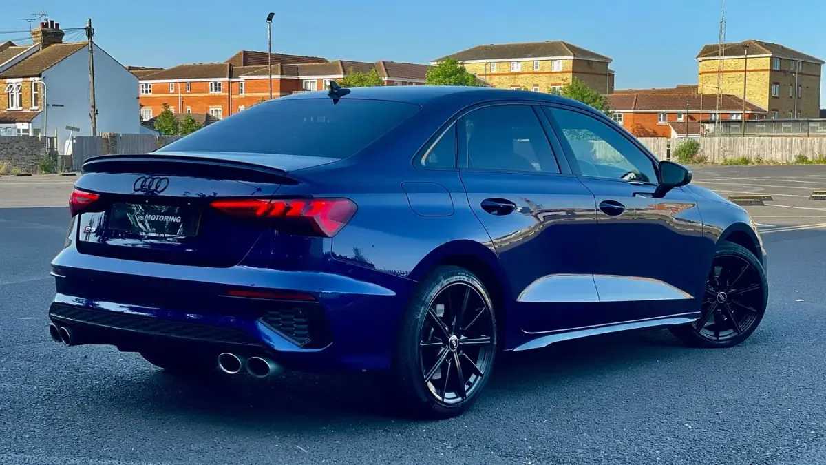 Used Audi A3 Advanced 310 HP (228 kW) 2022 Blue Sedan