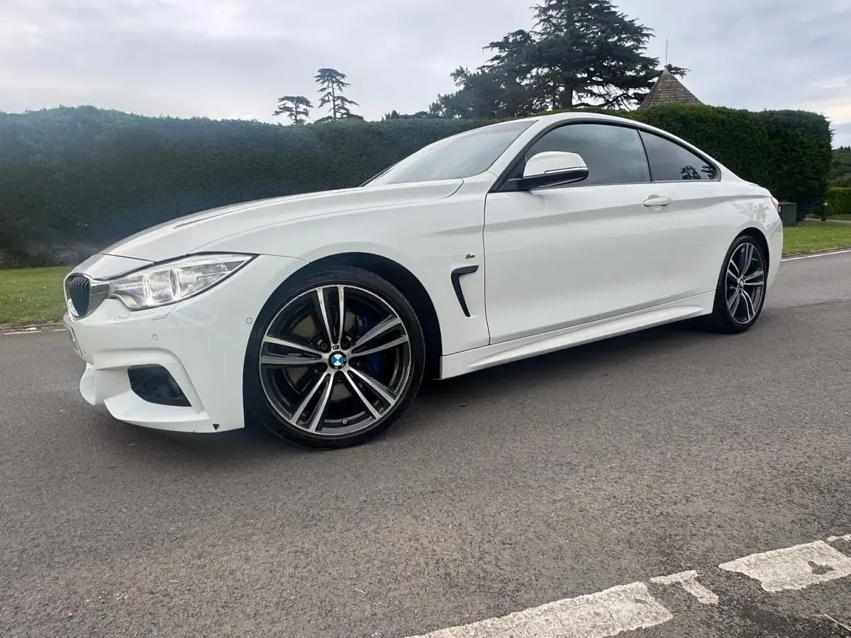 Used BMW 420 Coupé M Sport 190 HP (139 kW) 2017 White Coupe