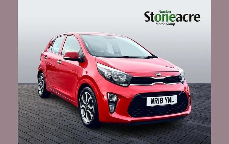Red Used 2018 Kia Picanto Hatchback | £9,000 (Good price) - Image 1/4