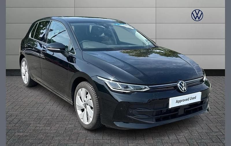 Black Used 2025 VW Golf VIII Match Hatchback | £23,590 (Fair price) - Image 1/4