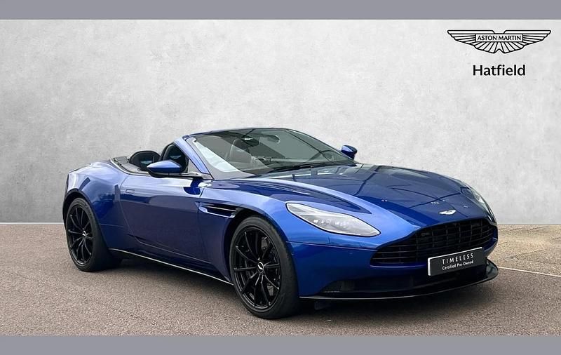 Used Aston Martin DB11 503 HP (369 kW) 2020 Blue Cabriolet