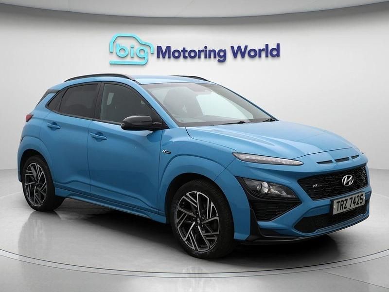 Blue Used 2022 Hyundai Kona N Line SUV | £12,400 (Fair price) - Image 1/4