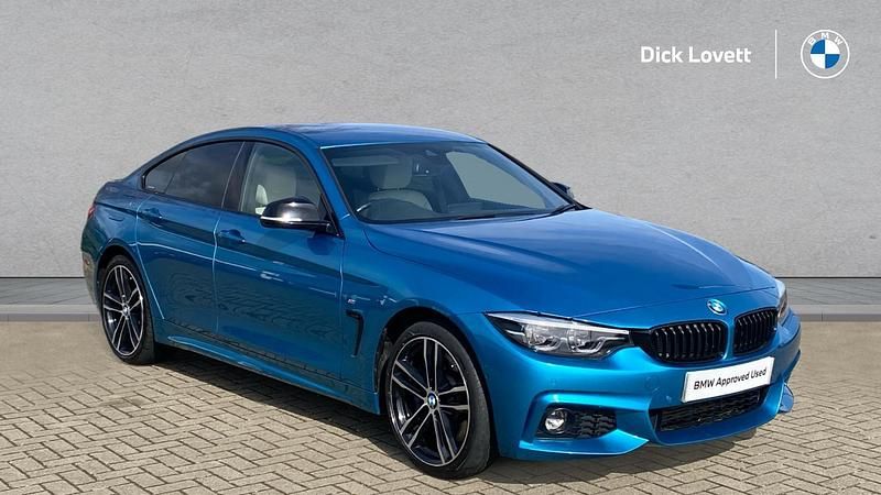 Used BMW 430 Gran Coupé M Sport 254 HP (186 kW) 2019 Blue Coupe