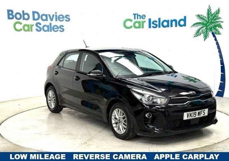 Black Used 2019 Kia Rio 2 Hatchback | £10,750 (Fair price) - Image 1/4