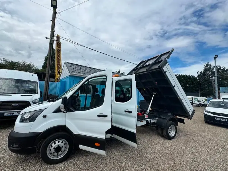 Used Ford Transit 130 HP (95 kW) 2021 White Van