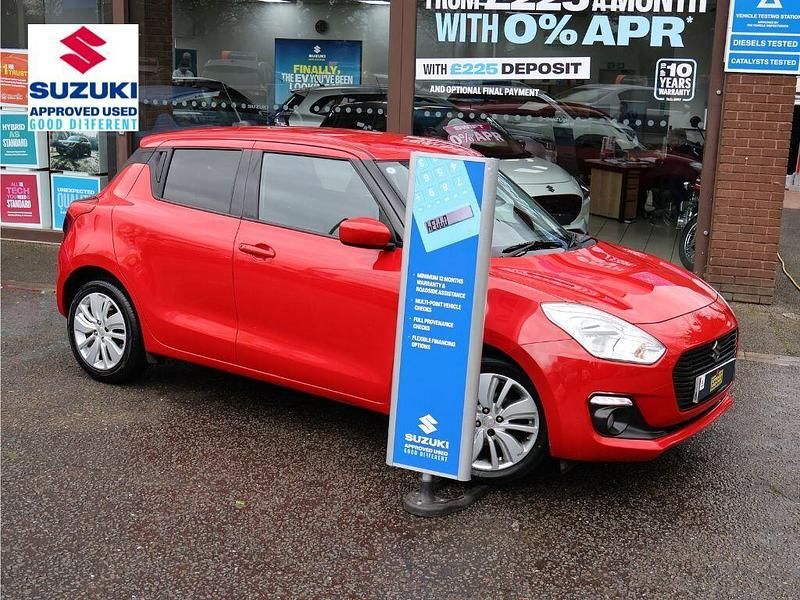 Used Suzuki Swift SZ-T 2017 Red Hatchback