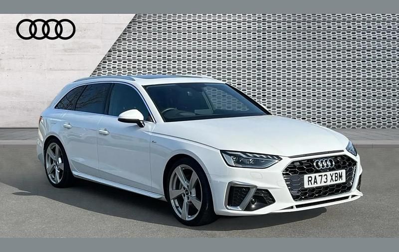 Used Audi A4 S-Line 204 HP (150 kW) 2024 White Estate