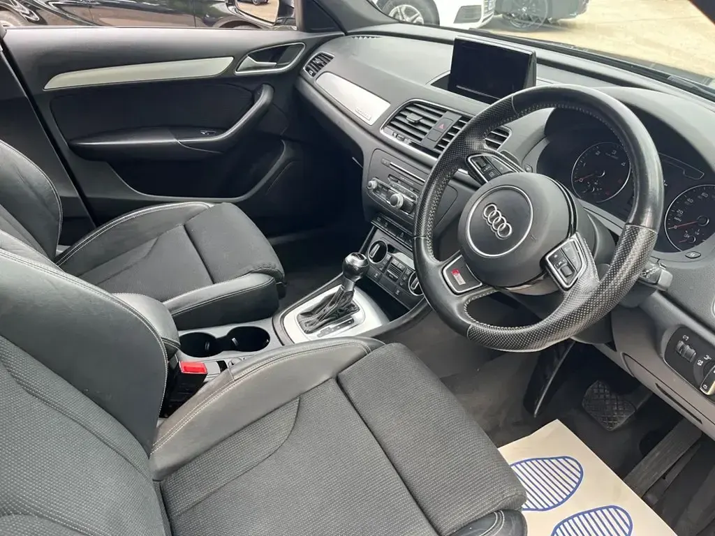 Used Audi Q3 S-Line 184 HP (135 kW) 2017 Black SUV