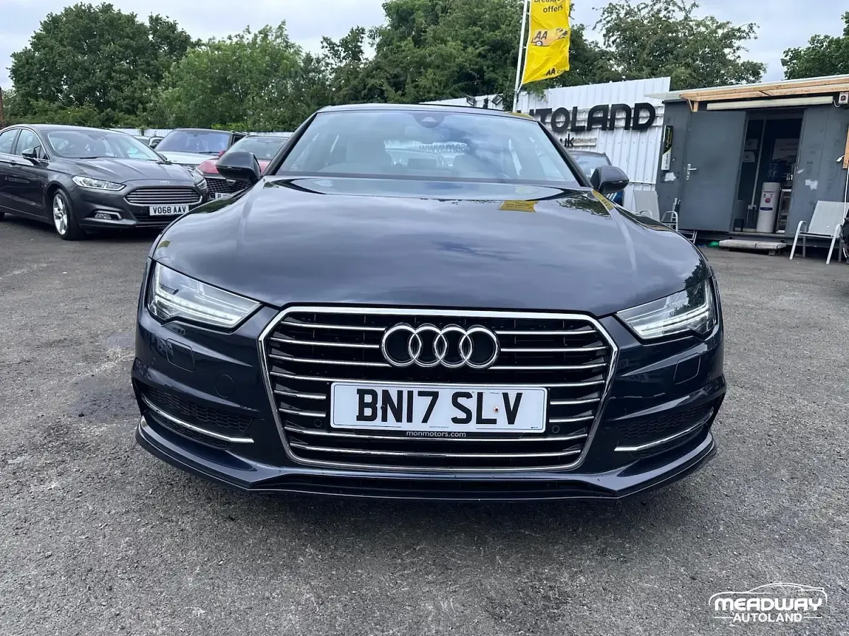 Used Audi A7 Sportback S-Line 2017 Blue Hatchback