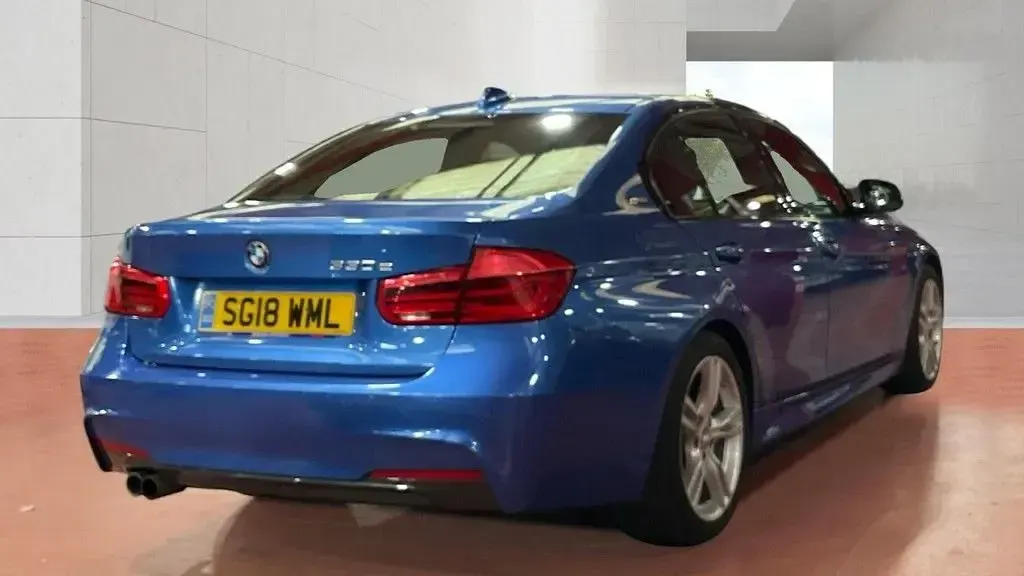 Used BMW 330e M Sport 2018 Blue Sedan