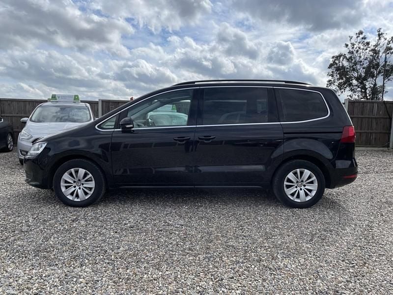 Used VW Sharan SE 140 HP (102 kW) 2013 Black MPV
