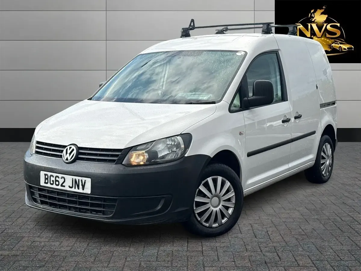 Used VW Caddy 102 HP (75 kW) 2013 White MPV