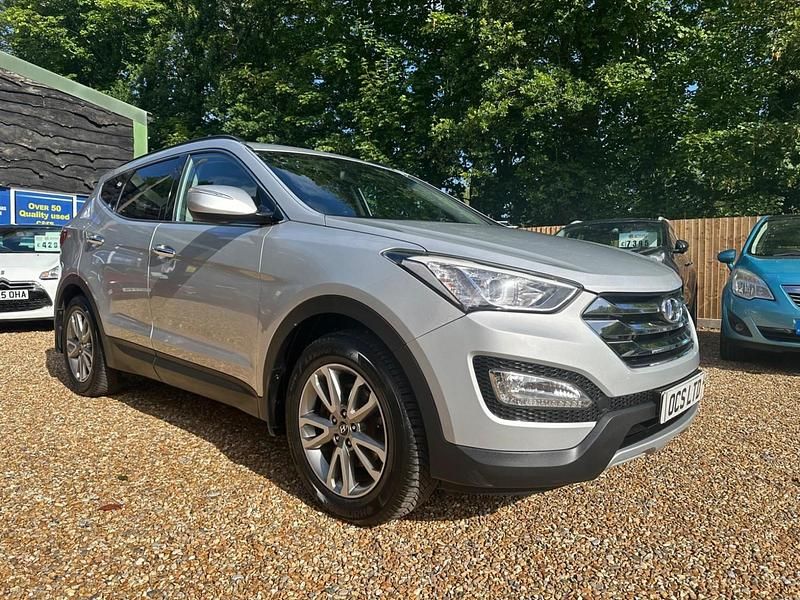 Silver Used 2013 Hyundai Santa Fe Premium SUV | £7,495 (Fair price) - Image 1/4