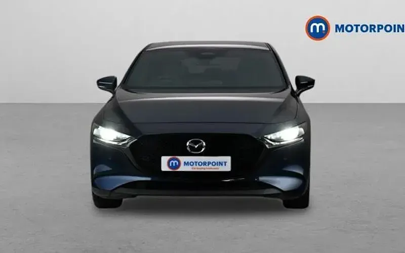 Used Mazda 3 Exclusive-Line 140 HP (102 kW) 2025 Blue Hatchback