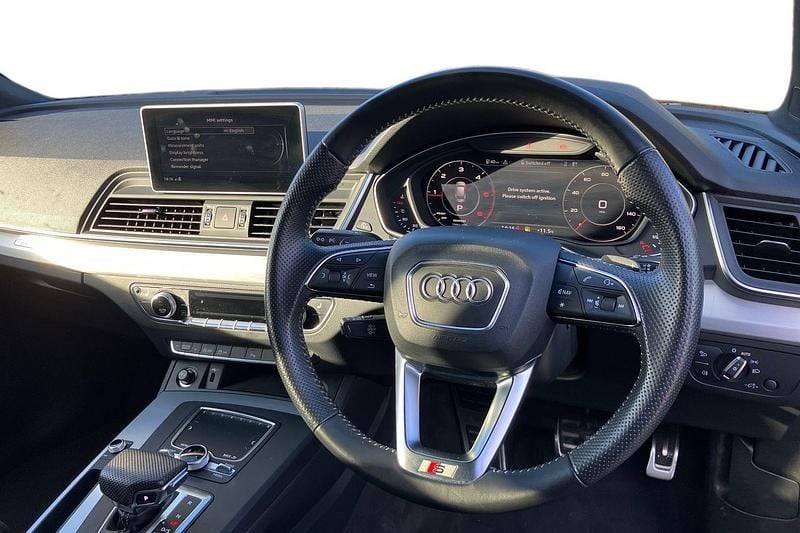 Used Audi Q5 S-Line 190 HP (139 kW) 2018 Blue SUV