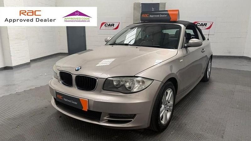 Used BMW 120 Cabriolet Sport Line 170 HP (125 kW) 2008 Silver Cabriolet