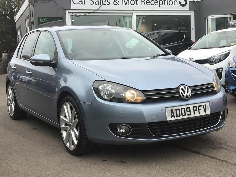 Blue Used 2009 VW Golf VI GT Hatchback | £2,695 (A bit pricey) - Image 1/4